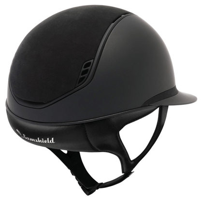 Samshield 2.0 Miss Shield Shadowmatt Helmet - Dark Line With 5 Jet Hematite