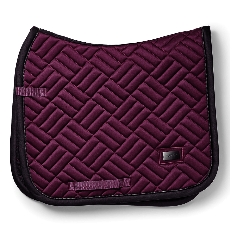 Equestrian Stockholm Dressage Pad - Purple Night Cob