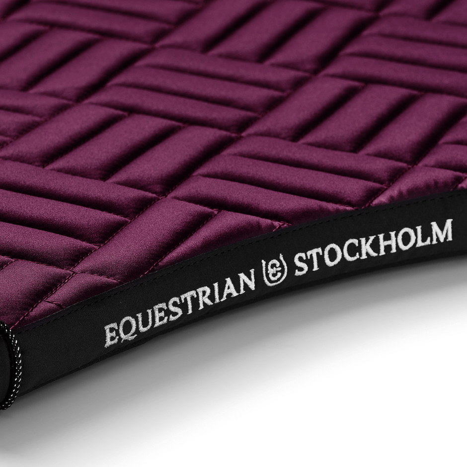 Equestrian Stockholm Dressage Pad - Purple Night Cob