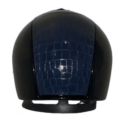 Custom KEP Cromo 2.0 - Black Polish with Blue Croc Polo Visor