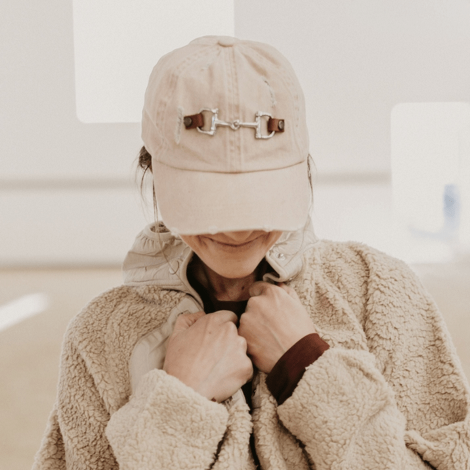 Snaffle Bit Baseball Cap - Khaki