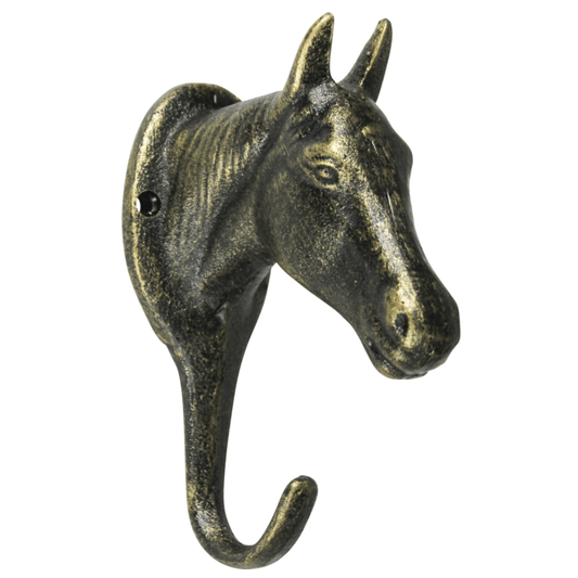 Cast Iron Horse Head Wall Hook