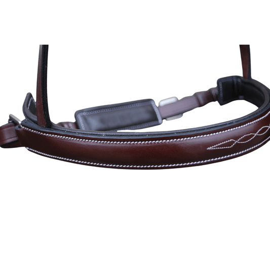 Red Barn Hunter Crank Monocrown Noseband - Horse