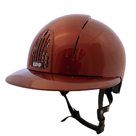 KEP Smart Helmet - Bordeaux Polish Wide Brim