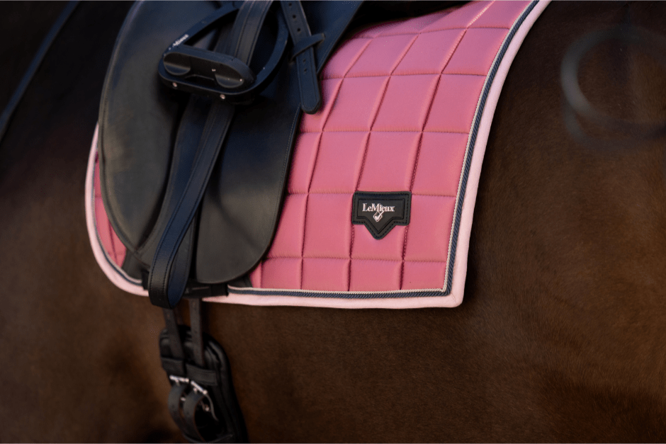 LeMieux Loire Classic Dressage Pad - Peony