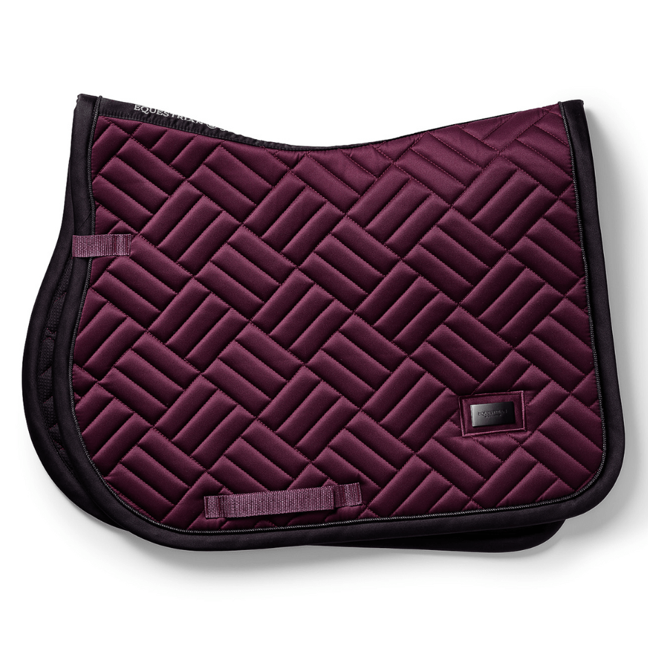 Equestrian Stockholm Jump Pad - Purple Night