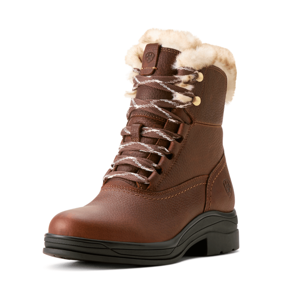 Ariat Harper Sherpa Lace Up Boot - Dark Brown