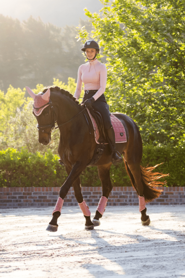 LeMieux Loire Classic Dressage Pad - Peony