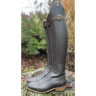 Custom DeNiro Vasari Dressage Boot - Caffe Brown with Greta Brown Buckle