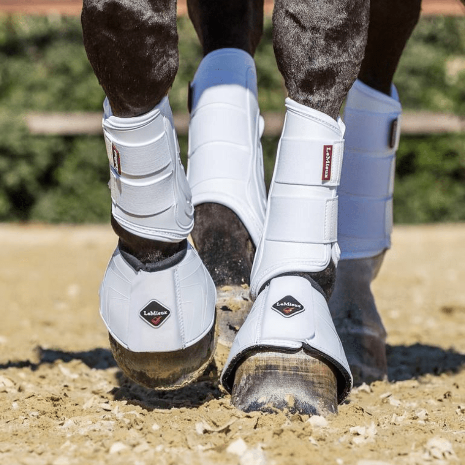 LeMieux ProShell Over-Reach Boots - White