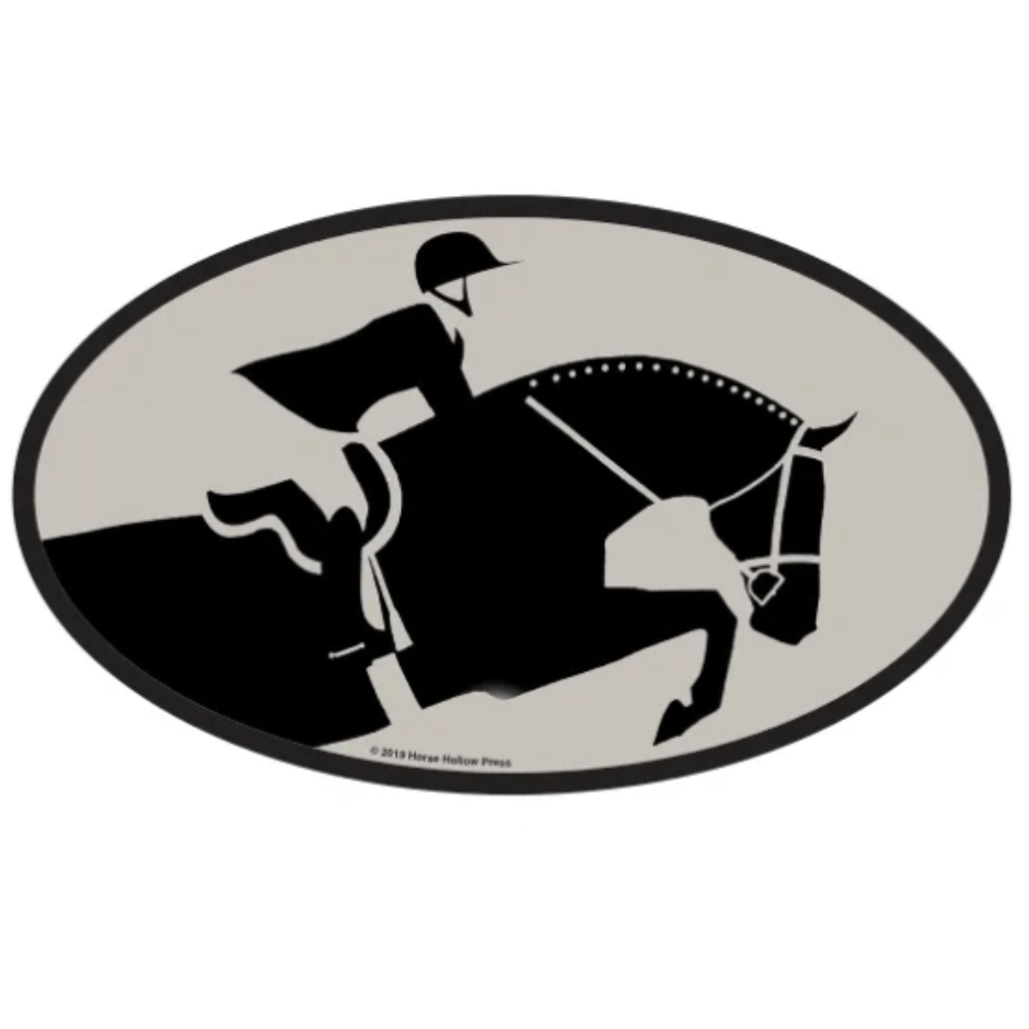 Equestrian Horse Sticker - H/J or EQ Rider