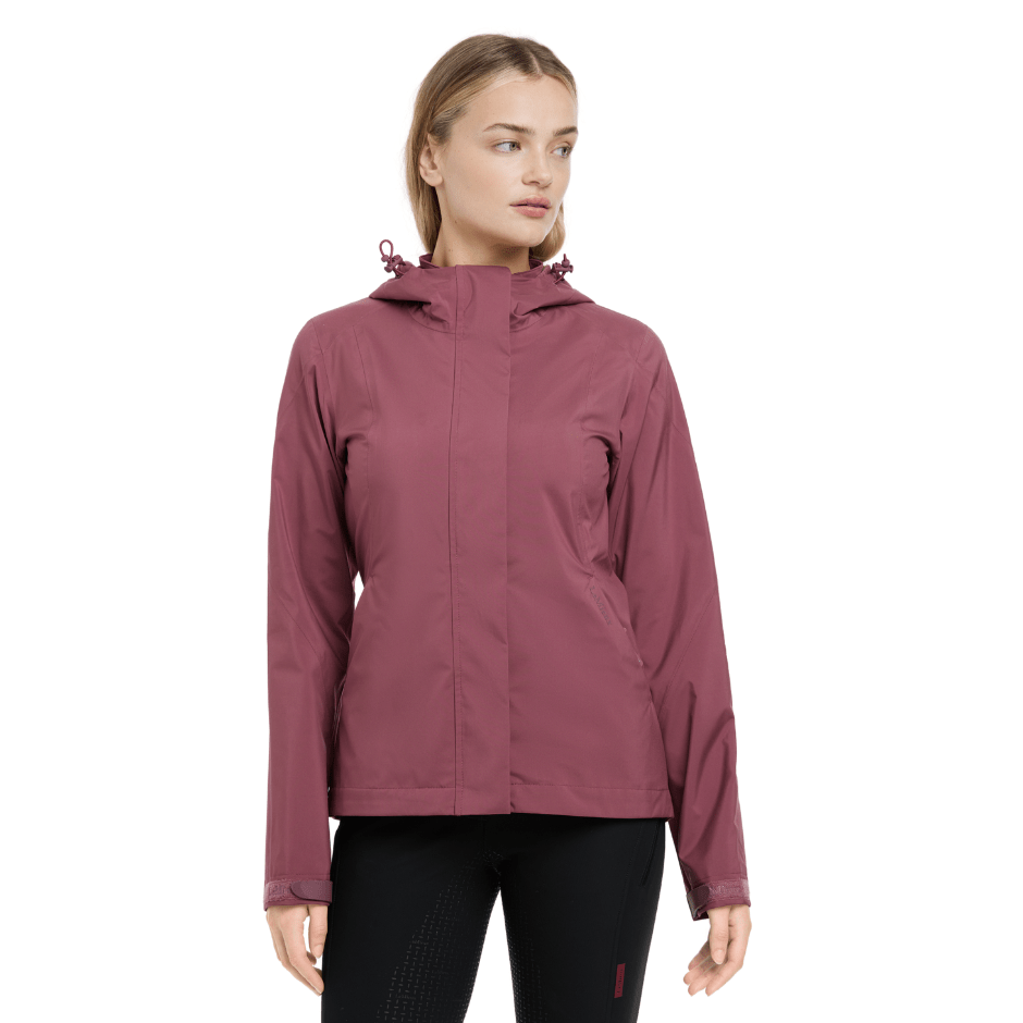 Isla Short Waterproof Jacket - Rosewood