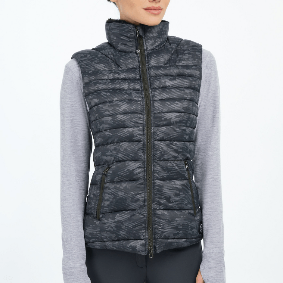 RJ Classics Ladies Harlie Vest - Black Camo