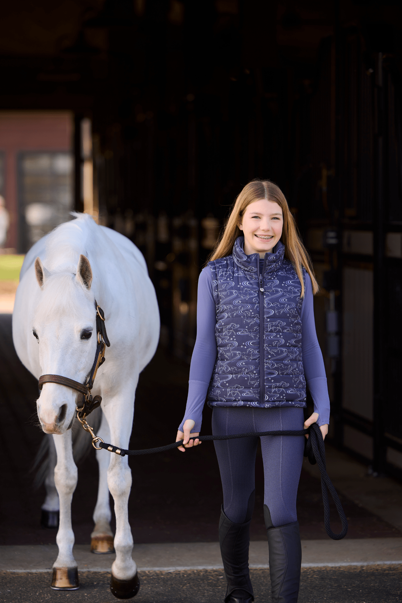 Kerrits Juniors Wrap Neck Tech Top