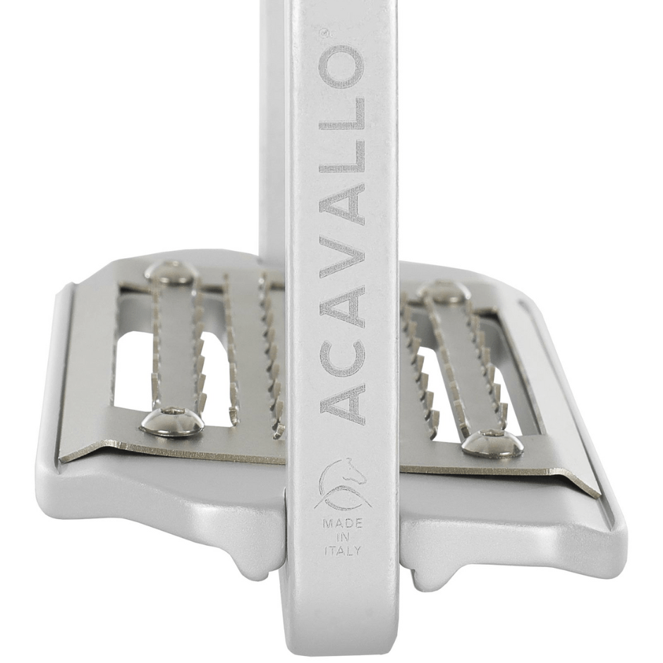 Acavallo Arco Evolution Alupro Stirrups - Silver