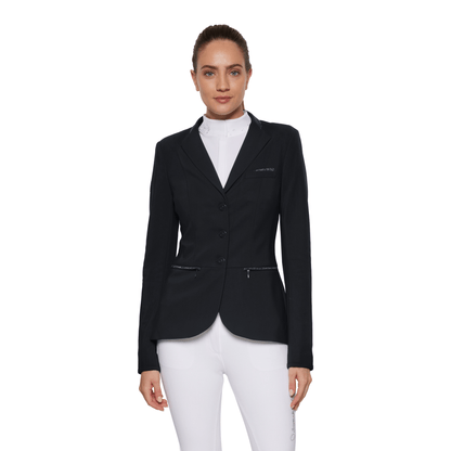 Samshield Victorine Crystal Fabric Show Coat - Black