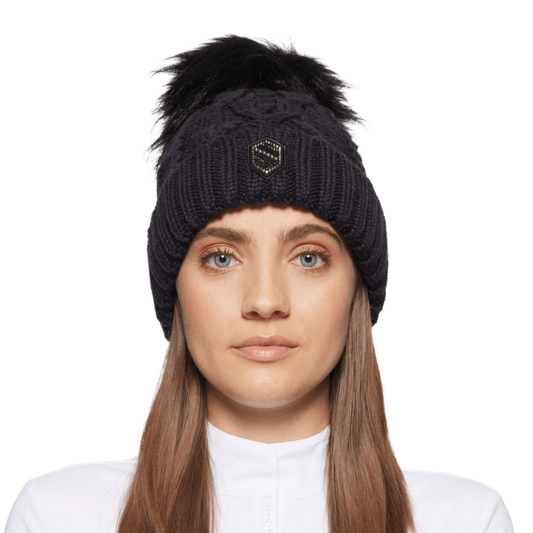 Samshield Ladies Nora Pearl Beanie - Navy Metal Eclipse