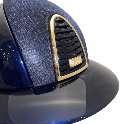 Custom KEP Cromo 2.0 - Polo Brim Polish Blue with Galassia Dark Blue and Gold