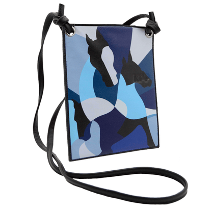 KEP Viking "The Essence of Audacity" Cross Body Purse - Blue