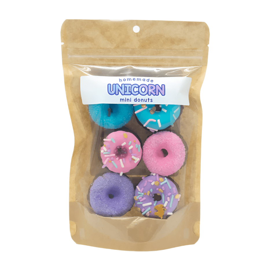 The Posh Pony Mini Donut Horse Treats - Unicorn