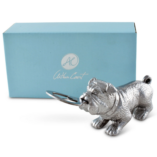 Arthur Court Bulldog Bottle Opener