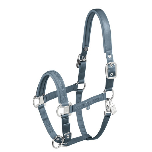 Eskadron Mattgloss Jewel Halter - Steel Blue