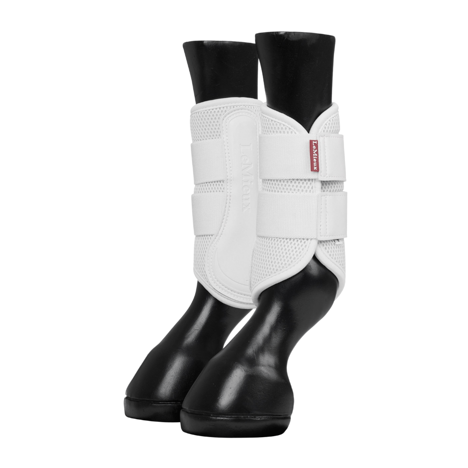 Brushing Boot Pattern LeMieux Mesh Brushing Boot - White – Olson's Tack Shop