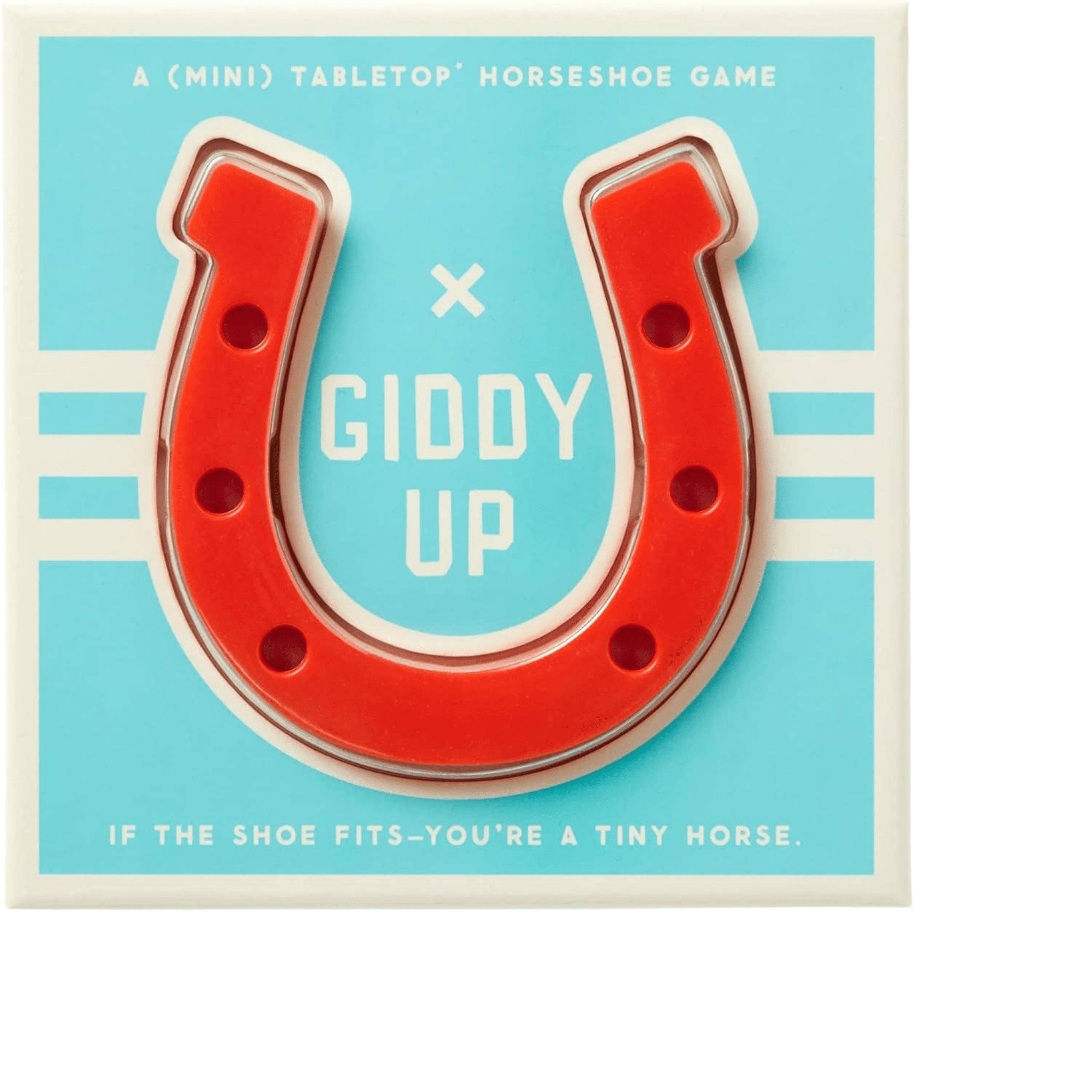 Giddy Up Tabletop Horseshoes Game
