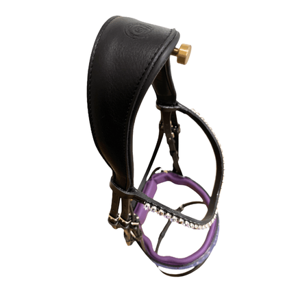 Otto Schumacher Elegant Feel Good Snaffle Bridle With Blueberry - Horse