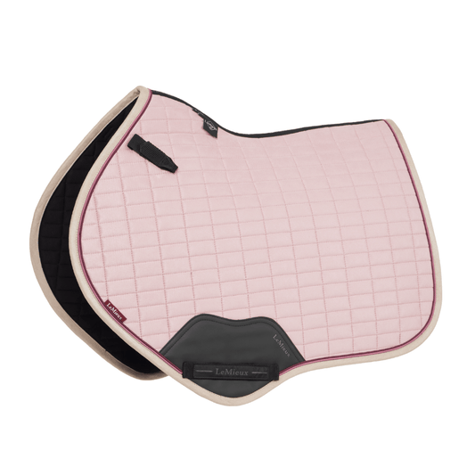 LeMieux Suede Close Contact Square Pad - Blossom