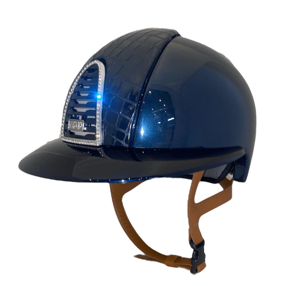 KEP Cromo 2.0 - Polo Brim Polish Blue with Cocco Blue Inserts & Diamond Frame