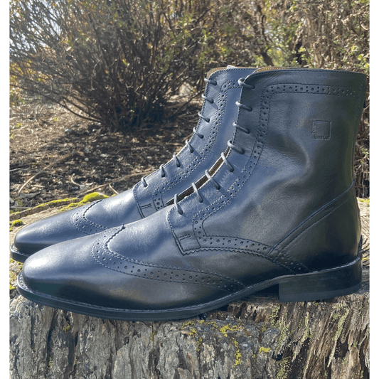 Custom Deniro Giunone Paddock Boot - Black - 45