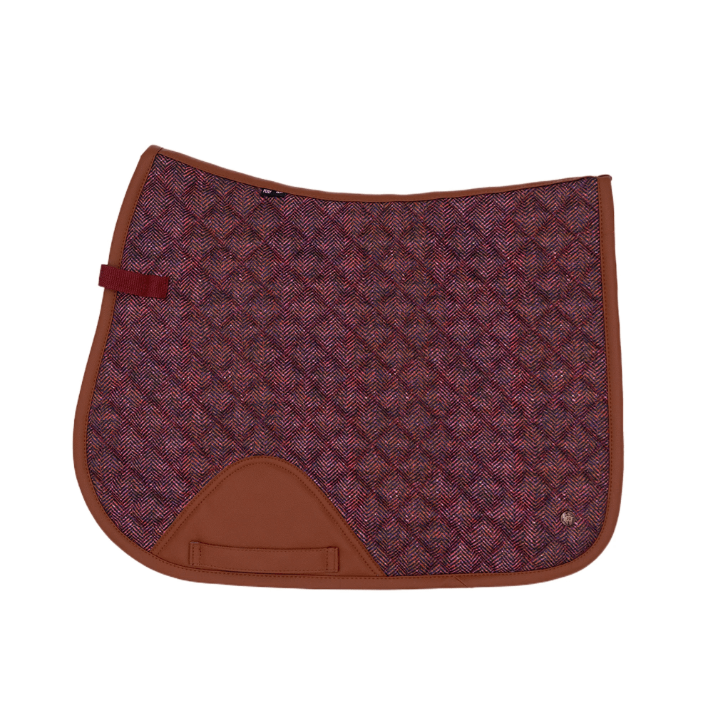 Sixteen Cypress Pony Jump Pad - Violet Herringbone