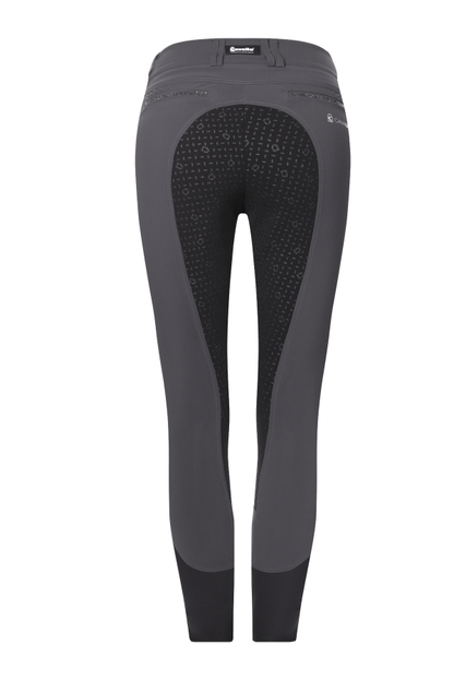 Cavallo Celine X Grip Full Seat Softshell Breech - Graphite rear view