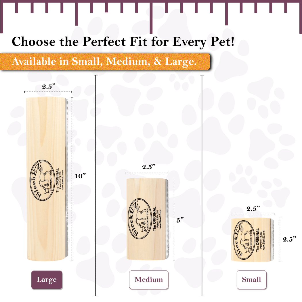 SleekEZ Horse Brush for Shedding and Grooming