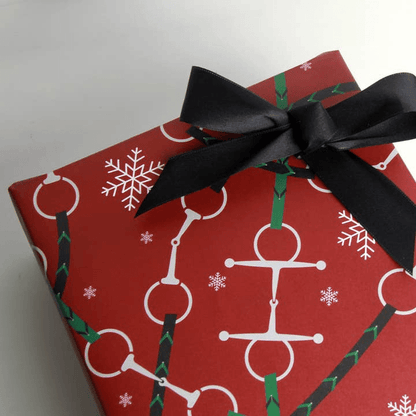 Bits & Reins Holiday Gift Wrap