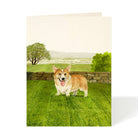 Corgi Greeting Card