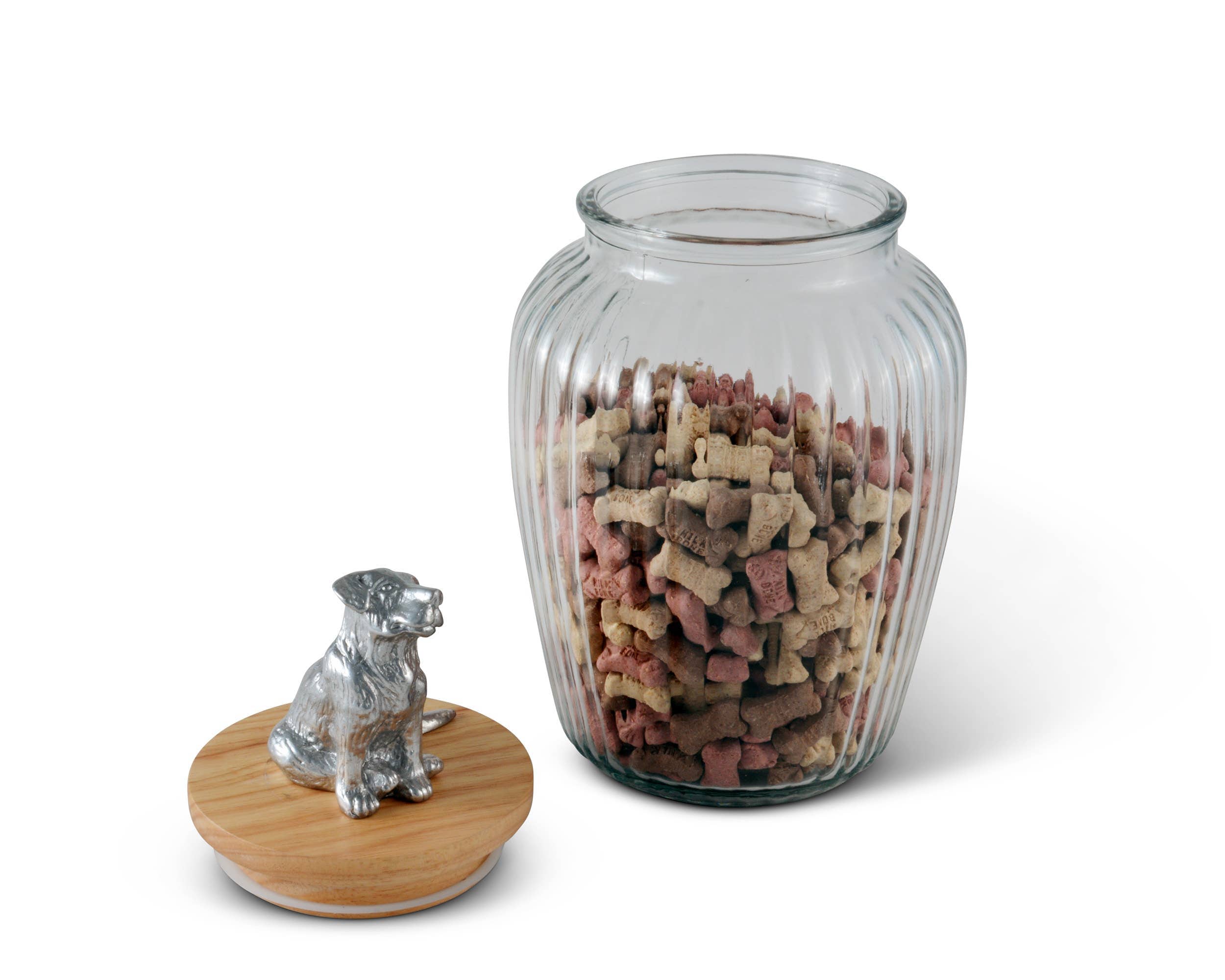Arthur Court Dog Treat Jar