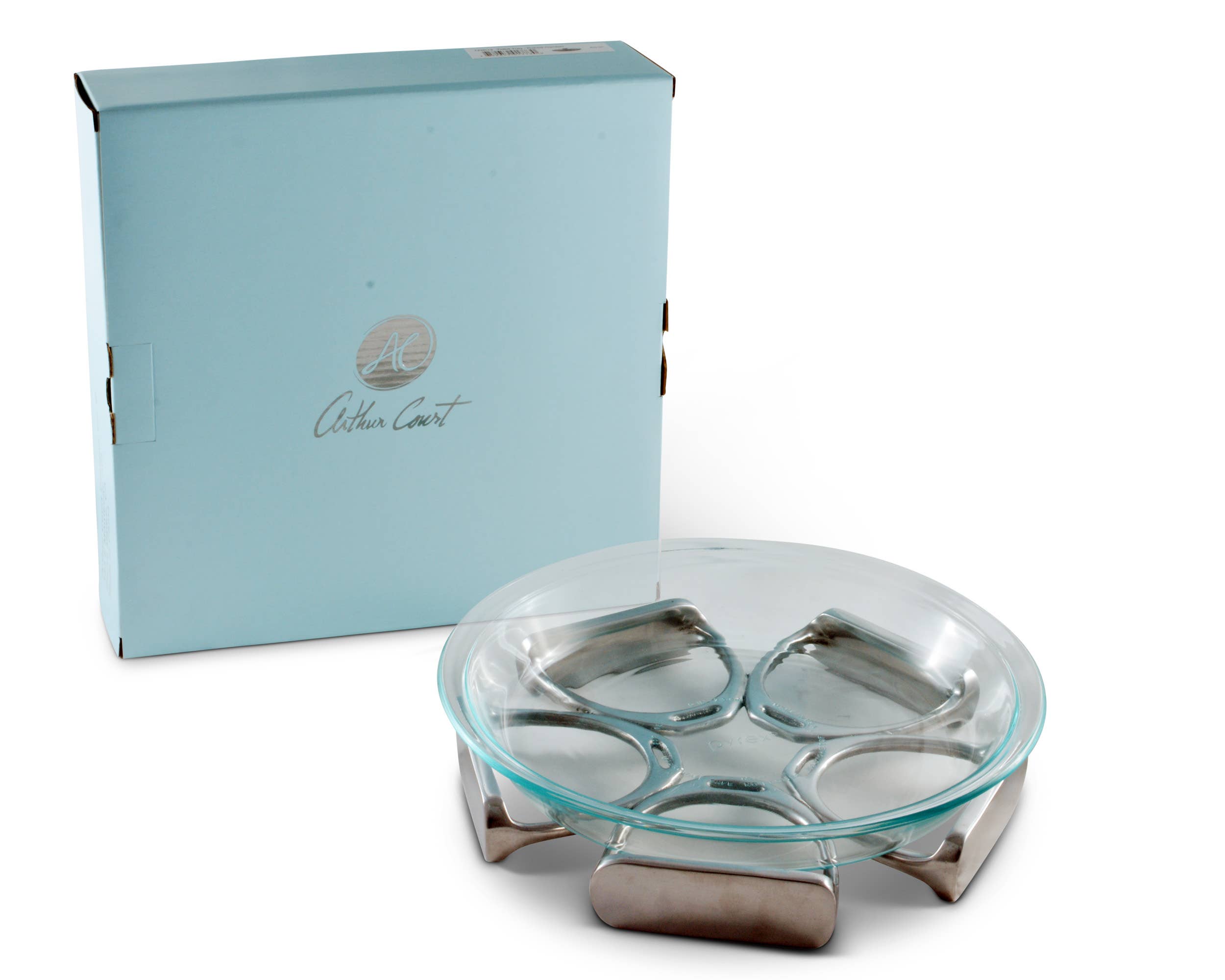 Arthur Court Equestrian Stirrup Pie Trivet