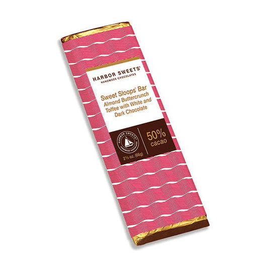 Harbor Sweets Almond Buttercrunch Chocolate Bar