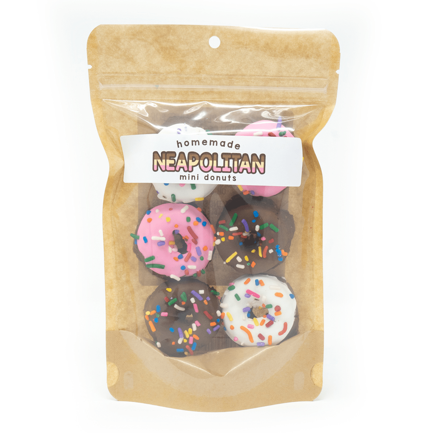 The Posh Pony Mini Donut Horse Treats - Neapolitan