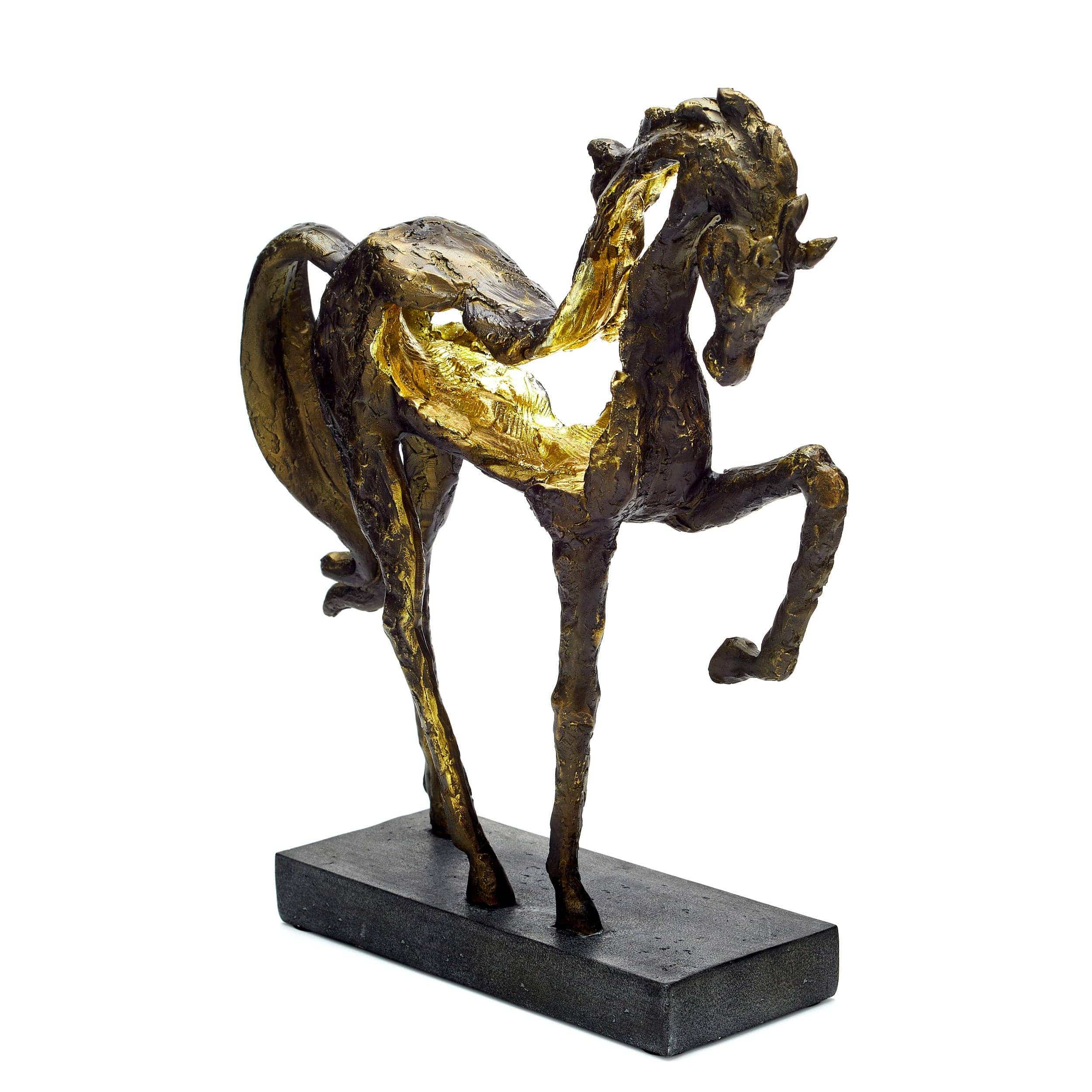 Small Prancing Horse Sculpture