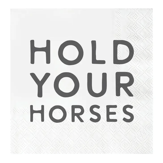 Hold Your Horses Cocktail Napkins