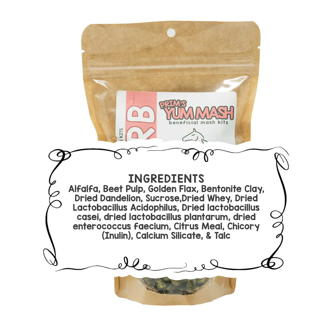 Prim’s Yum Mash - Absorb Horse Mash Kit