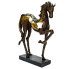 Large Prancing Horse Sculpture