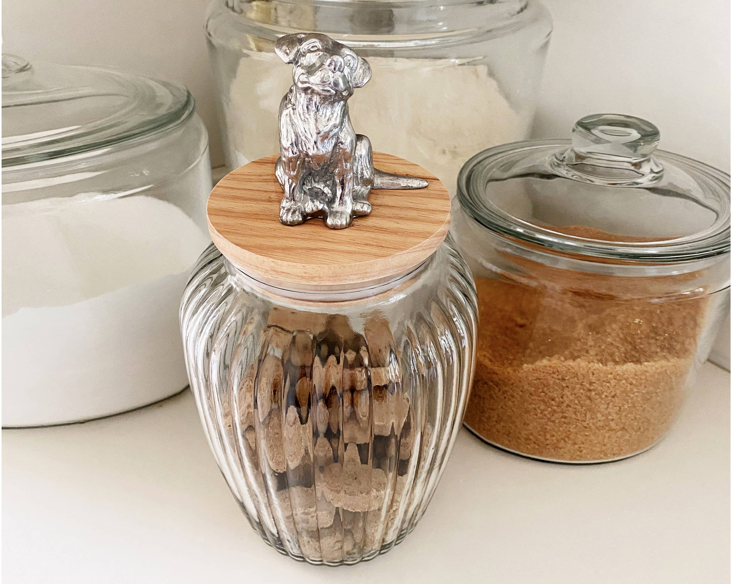 Arthur Court Dog Treat Jar