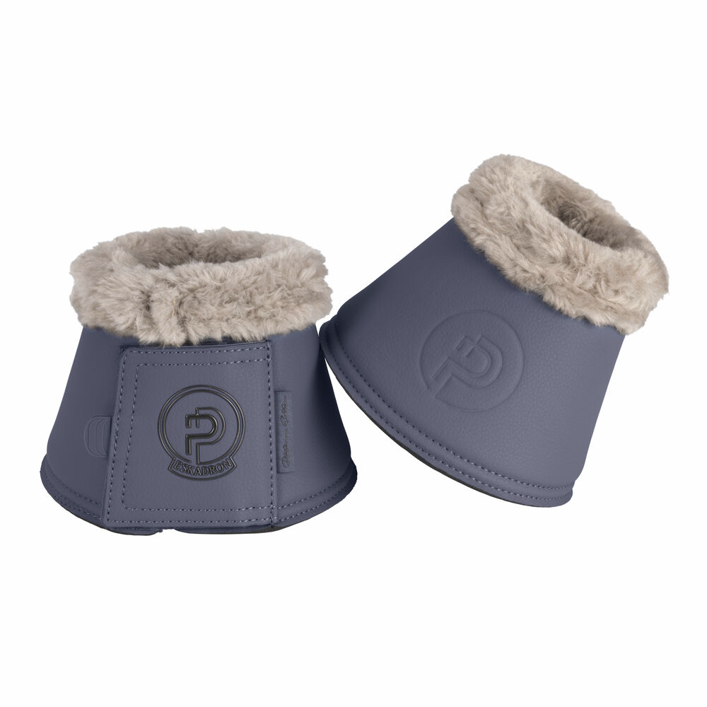 Eskadron Platinum '26 Faux Fur Bell Boots - slate blue