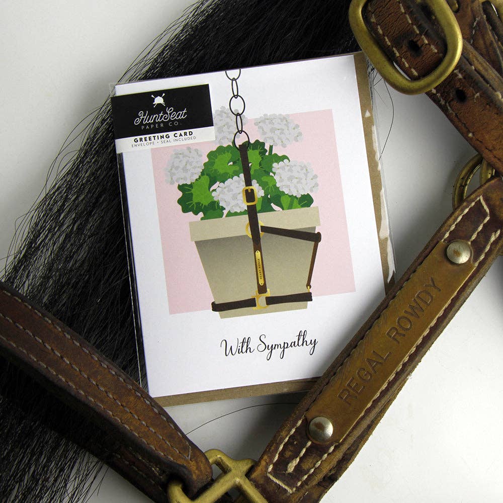 Equestrian Sympathy Card