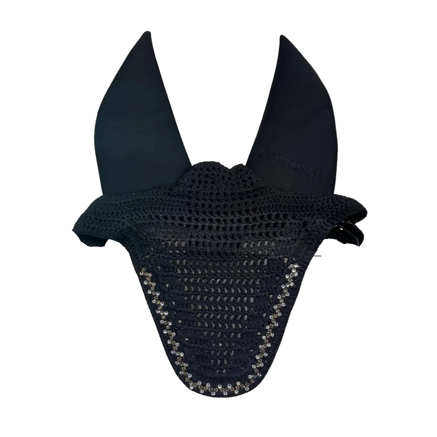 Plastronique Crystal Ear Bonnet -gld zig