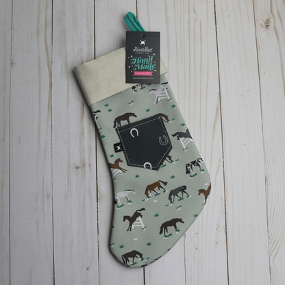 Day Dreaming Horse Print Stocking